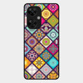 Mandala Glass Case Cover V2 For Oneplus Nord Ce5 5G