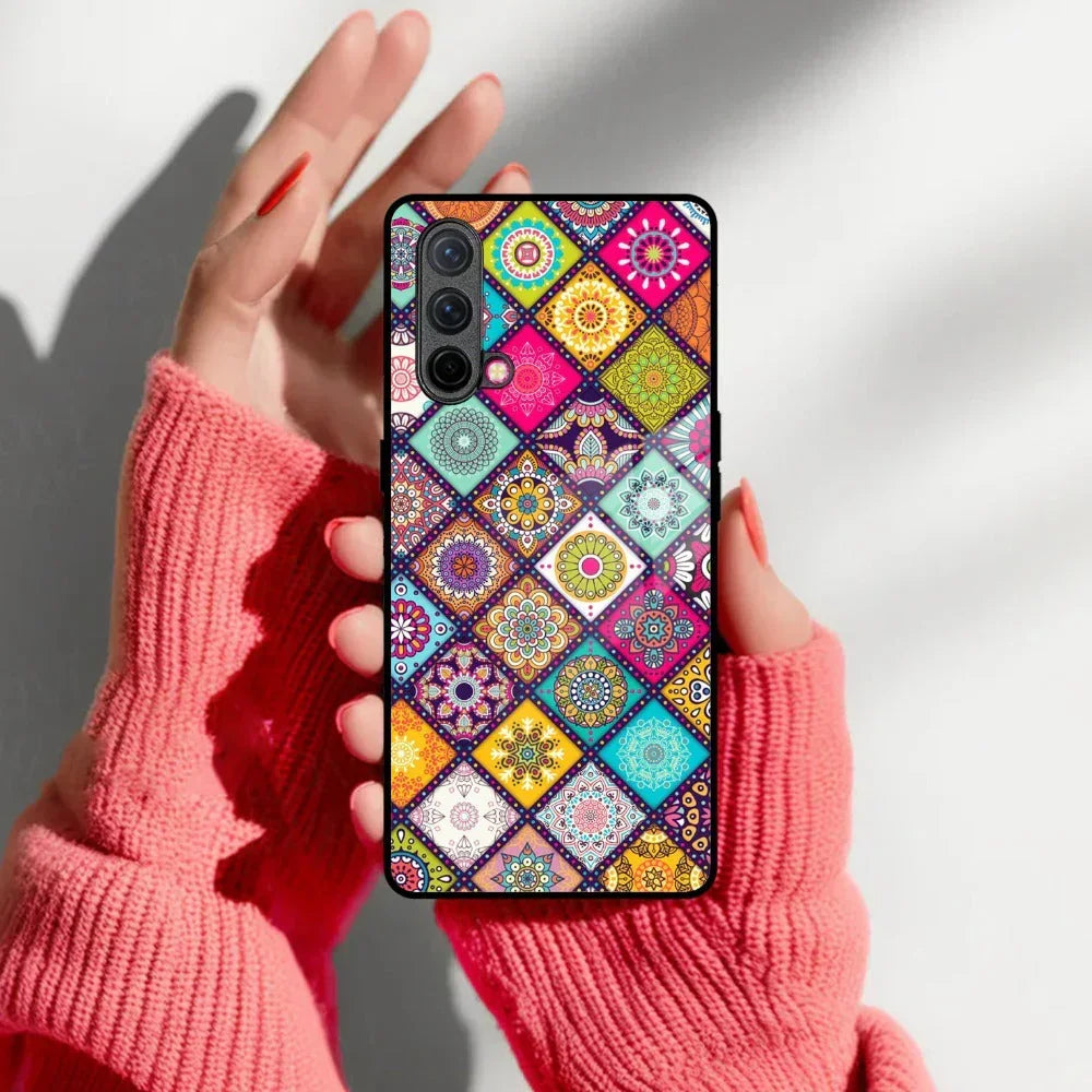 Mandala Glass Case Cover V2 For Oneplus - ShopOnCliQ