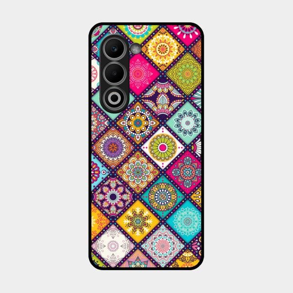 Mandala Glass Case Cover V2 For Oppo A5 5G