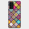 Mandala Glass Case Cover V2 For Oppo A55