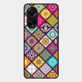 Mandala Glass Case Cover V2 For Oppo F23 5G