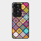 Mandala Glass Case Cover V2 For Oppo F25 Pro 5G