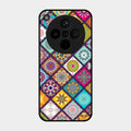 Mandala Glass Case Cover V2 For Oppo Find X8 5G