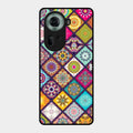 Mandala Glass Case Cover V2 For Oppo Reno 11 5G