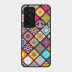 Mandala Glass Case Cover V2 For Oppo Reno 12 Pro 5G