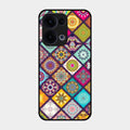 Mandala Glass Case Cover V2 For Oppo Reno 13 5G