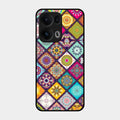 Mandala Glass Case Cover V2 For Oppo Reno 13 Pro 5G