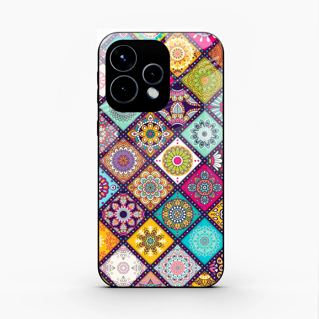 Mandala Glass Case Cover V2 For Oppo Reno 15 5G