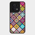 Mandala Glass Case Cover V2 For Oppo Reno 8 5G