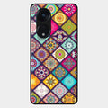 Mandala Glass Case Cover V2 For Oppo Reno 8T 5G