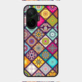 Mandala Glass Case Cover V2 For Poco F7 5G