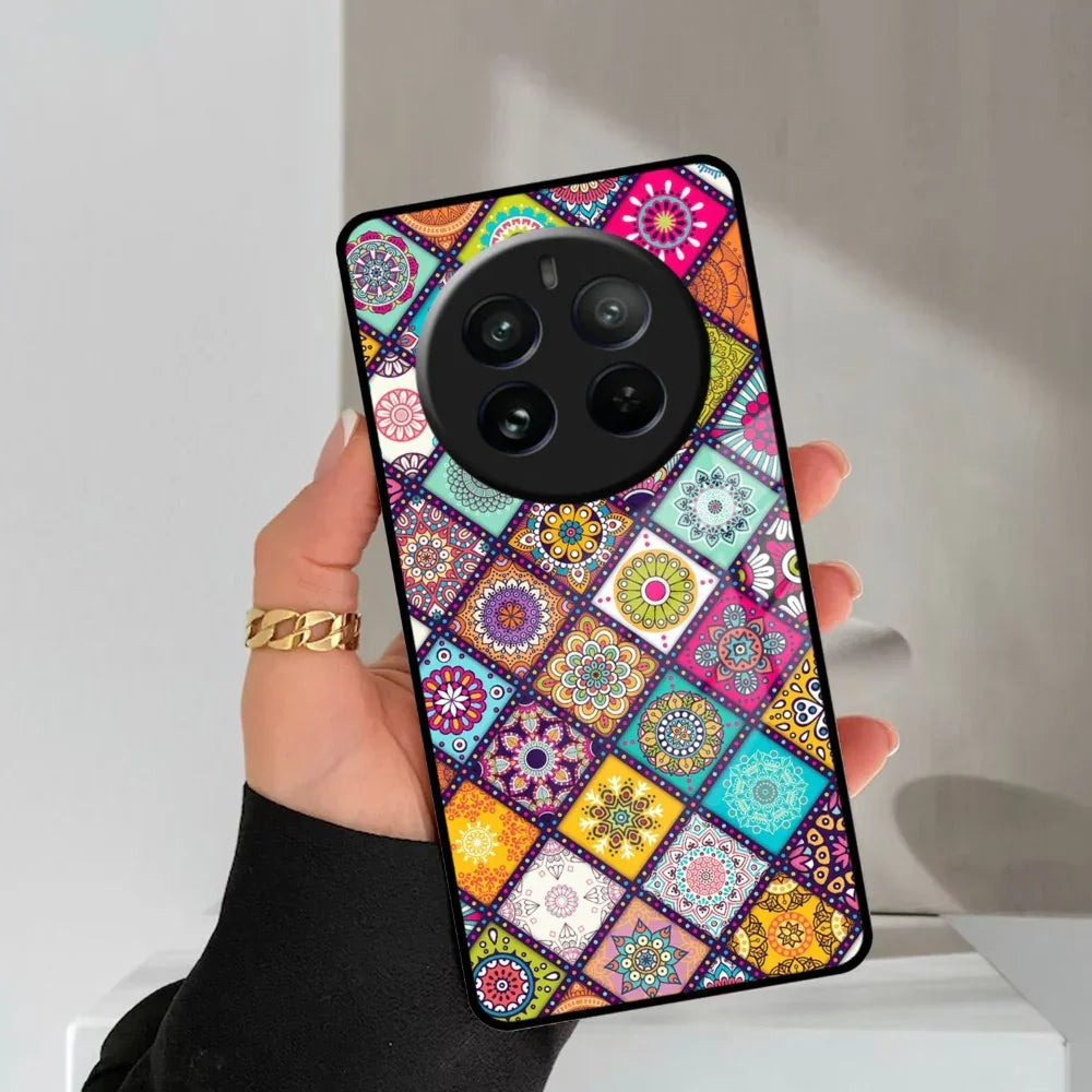 Mandala Glass Case Cover V2 For Realme/Narzo - ShopOnCliQ