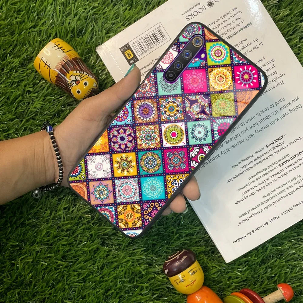 Mandala Glass Case Cover V2 For Realme/Narzo - ShopOnCliQ