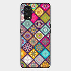 Mandala Glass Case Cover V2 For Realme 7 Pro