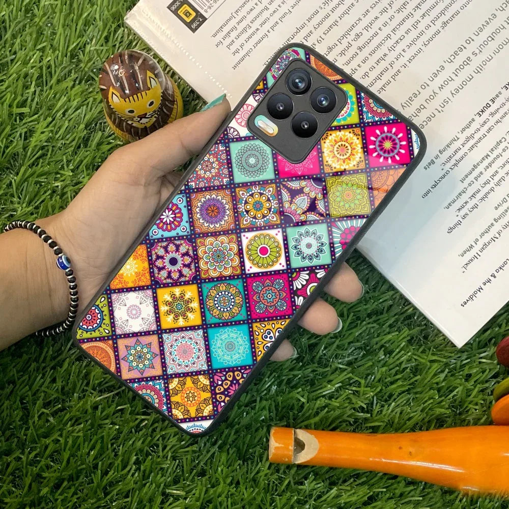 Mandala Glass Case Cover V2 For Realme/Narzo - ShopOnCliQ