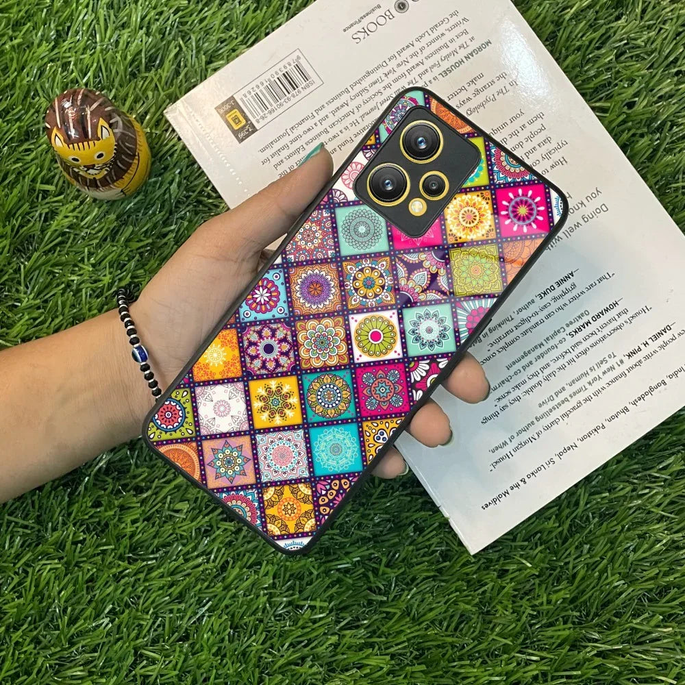 Mandala Glass Case Cover V2 For Realme/Narzo - ShopOnCliQ