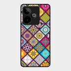 Mandala Glass Case Cover V2 For Realme Gt 7 5G
