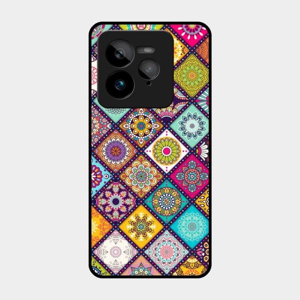 Mandala Glass Case Cover V2 For Realme Gt 7 Pro