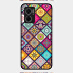 Mandala Glass Case Cover V2 For Redmi 11 Prime 5G