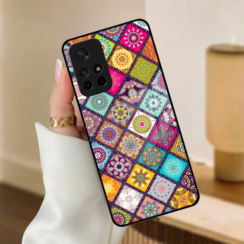 Mandala Glass Case Cover V2 For Poco - ShopOnCliQ