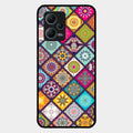 Mandala Glass Case Cover V2 For Redmi Note 12 5G