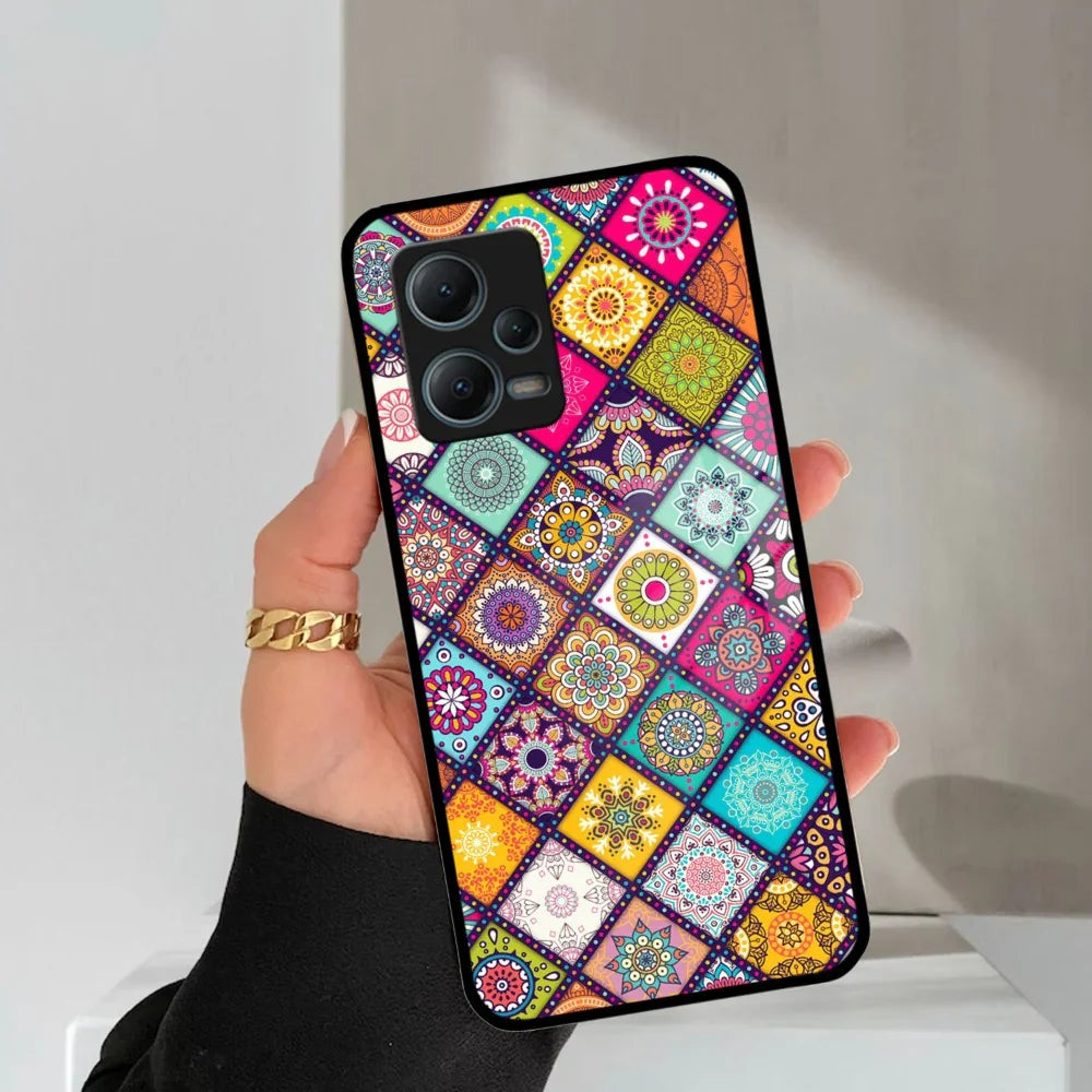 Mandala Glass Case Cover V2 For Poco - ShopOnCliQ