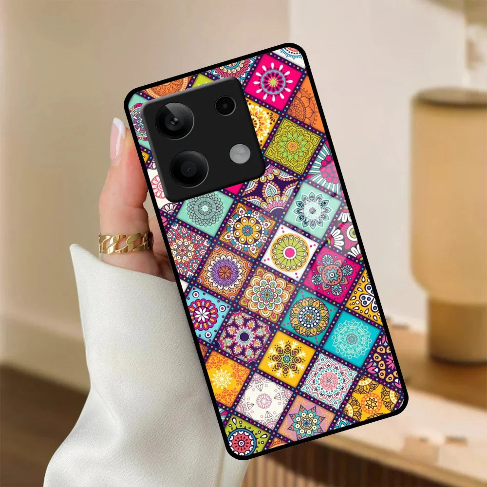 Mandala Glass Case Cover V2 For Poco - ShopOnCliQ