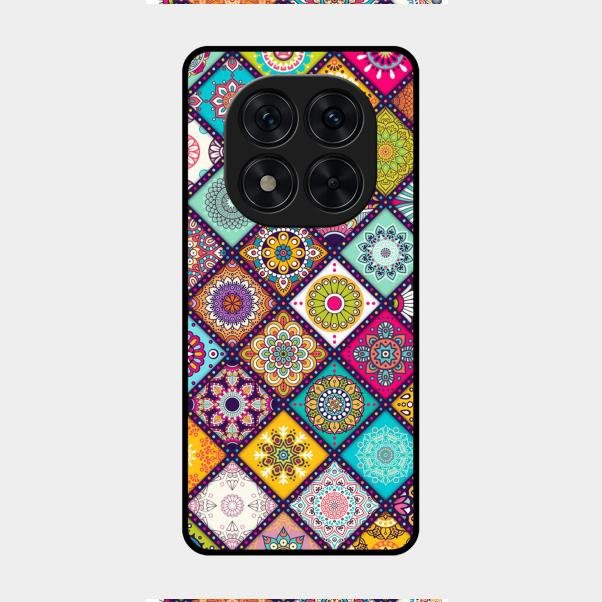 Mandala Glass Case Cover V2 For Redmi Note 14 Pro 5G