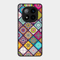 Mandala Glass Case Cover V2 For Redmi Note 14 Pro Plus 5G