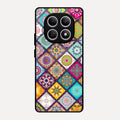 Mandala Glass Case Cover V2 For Redmi Note 15 5G