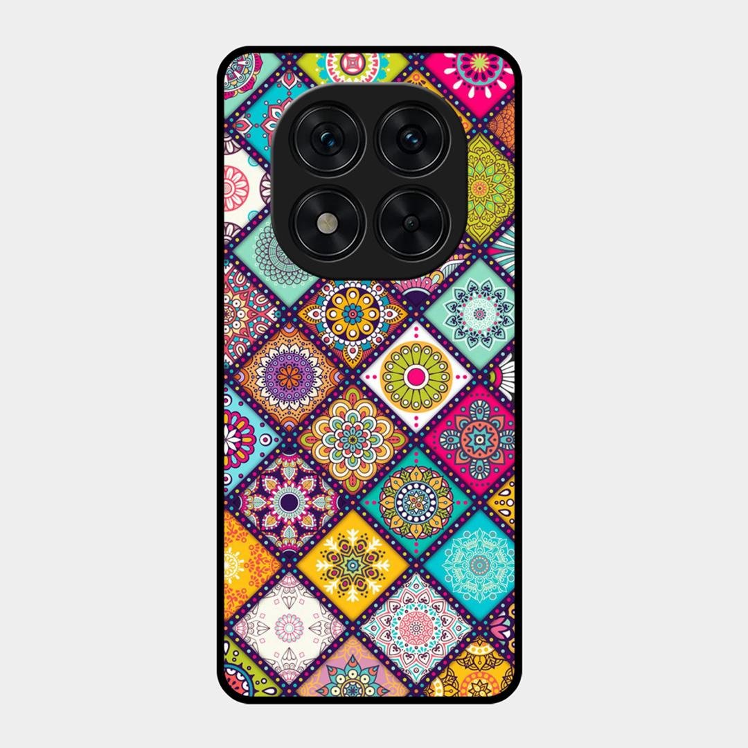 Mandala Glass Case Cover V2 For Redmi Note 15 Pro 5G