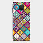 Mandala Glass Case Cover V2 For Redmi Note 9 Pro