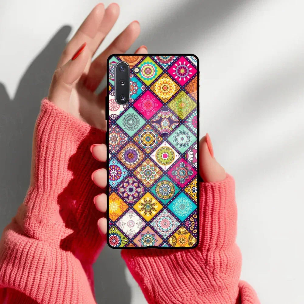 Mandala Glass Case Cover V2 For Samsung - ShopOnCliQ