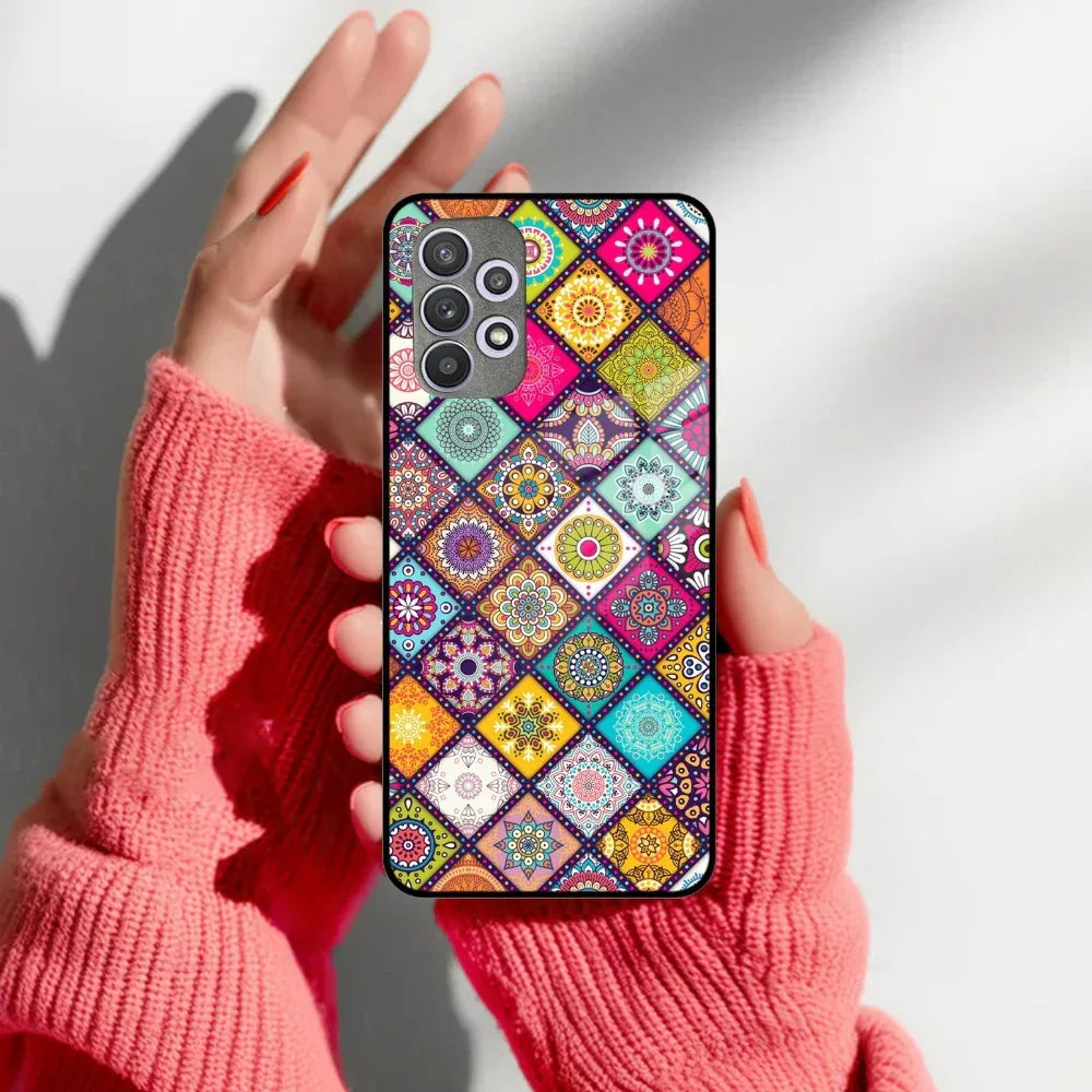 Mandala Glass Case Cover V2 For Samsung - ShopOnCliQ