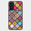 Mandala Glass Case Cover V2 For Samsung Galaxy A34 5G