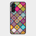 Mandala Glass Case Cover V2 For Samsung Galaxy A56 5G