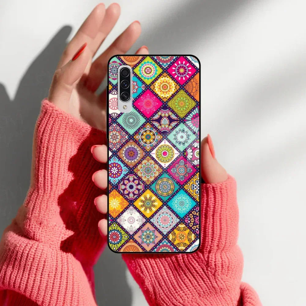 Mandala Glass Case Cover V2 For Samsung - ShopOnCliQ
