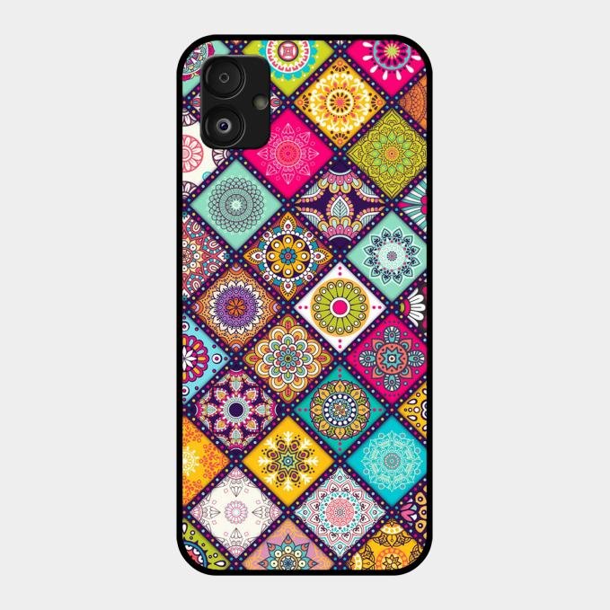 Mandala Glass Case Cover V2 For Samsung Galaxy F14 5G