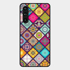 Mandala Glass Case Cover V2 For Samsung Galaxy M54 5G