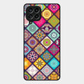 Mandala Glass Case Cover V2 For Samsung Galaxy M53 5G
