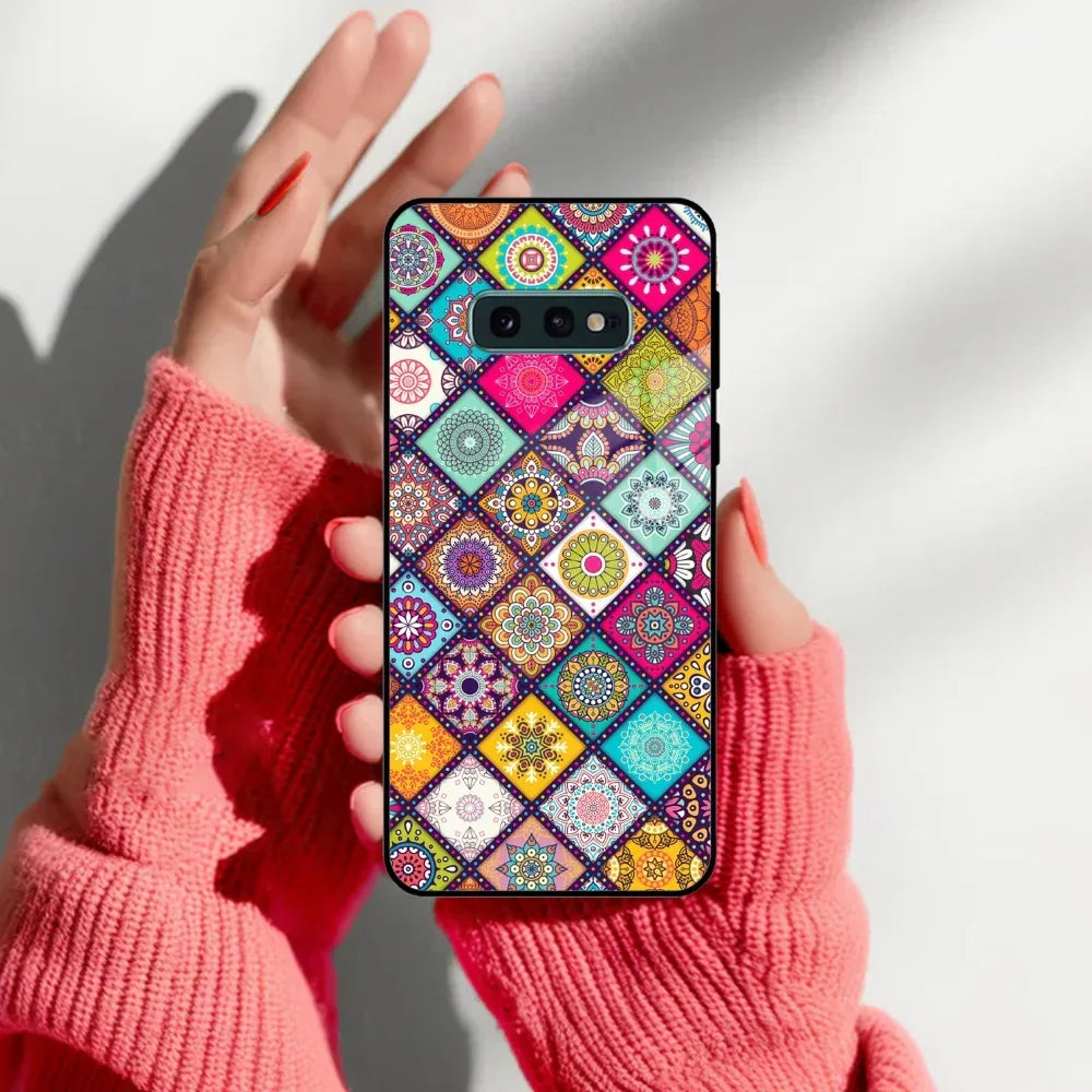 Mandala Glass Case Cover V2 For Samsung - ShopOnCliQ