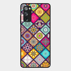 Mandala Glass Case Cover V2 For Samsung Galaxy S20 Fe 5G