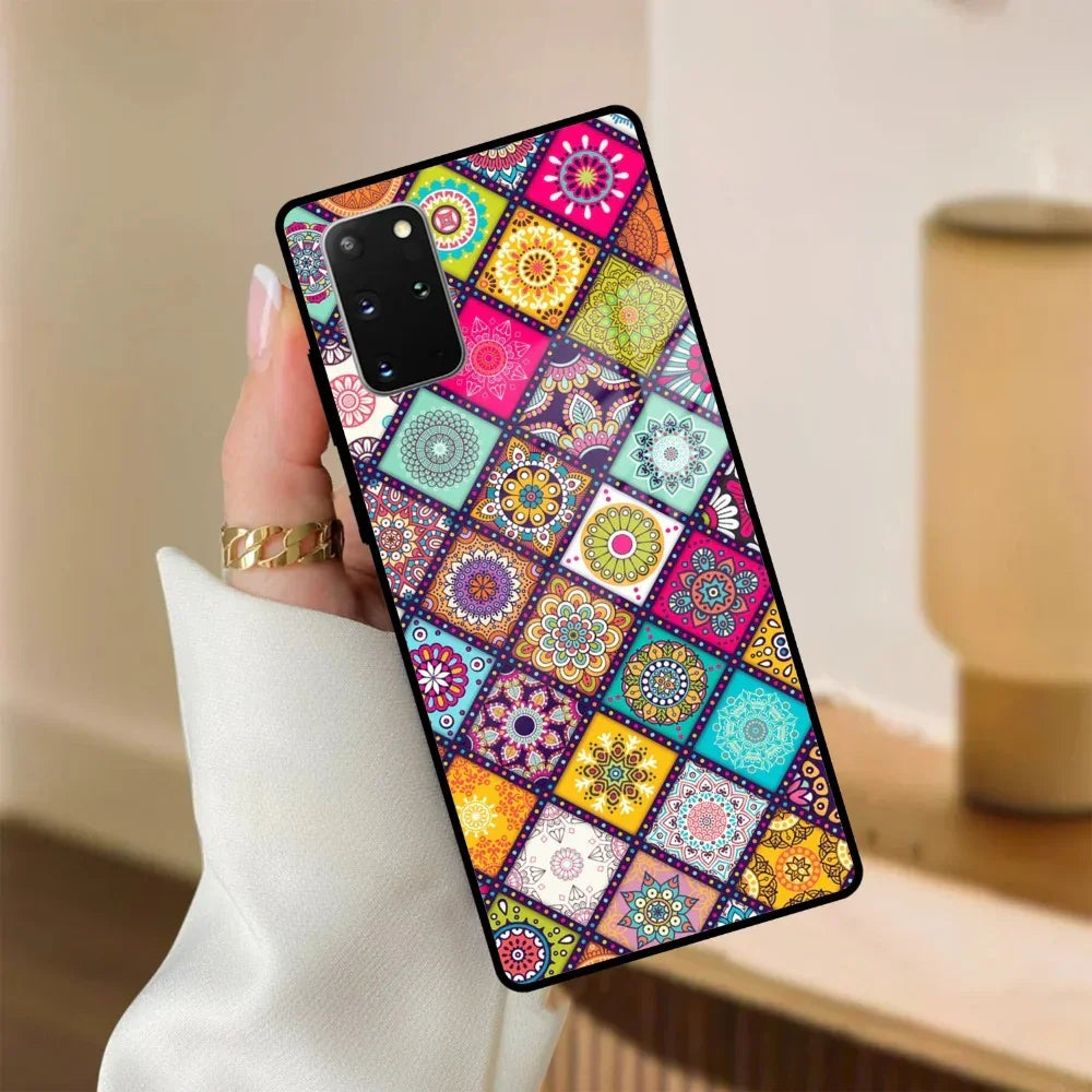 Mandala Glass Case Cover V2 For Samsung - ShopOnCliQ