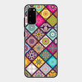 Mandala Glass Case Cover V2 For Samsung Galaxy S20