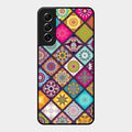 Mandala Glass Case Cover V2 For Samsung Galaxy S21 Fe 5G