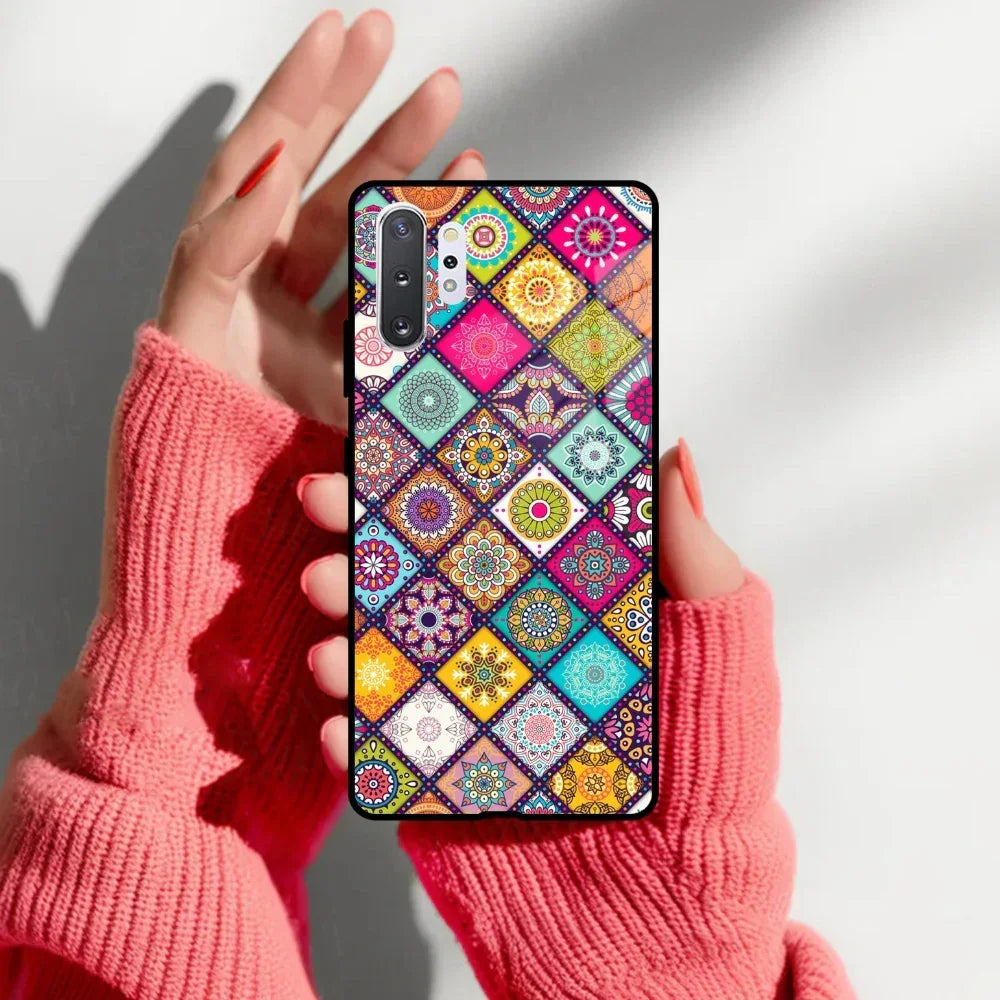 Mandala Glass Case Cover V2 For Samsung - ShopOnCliQ