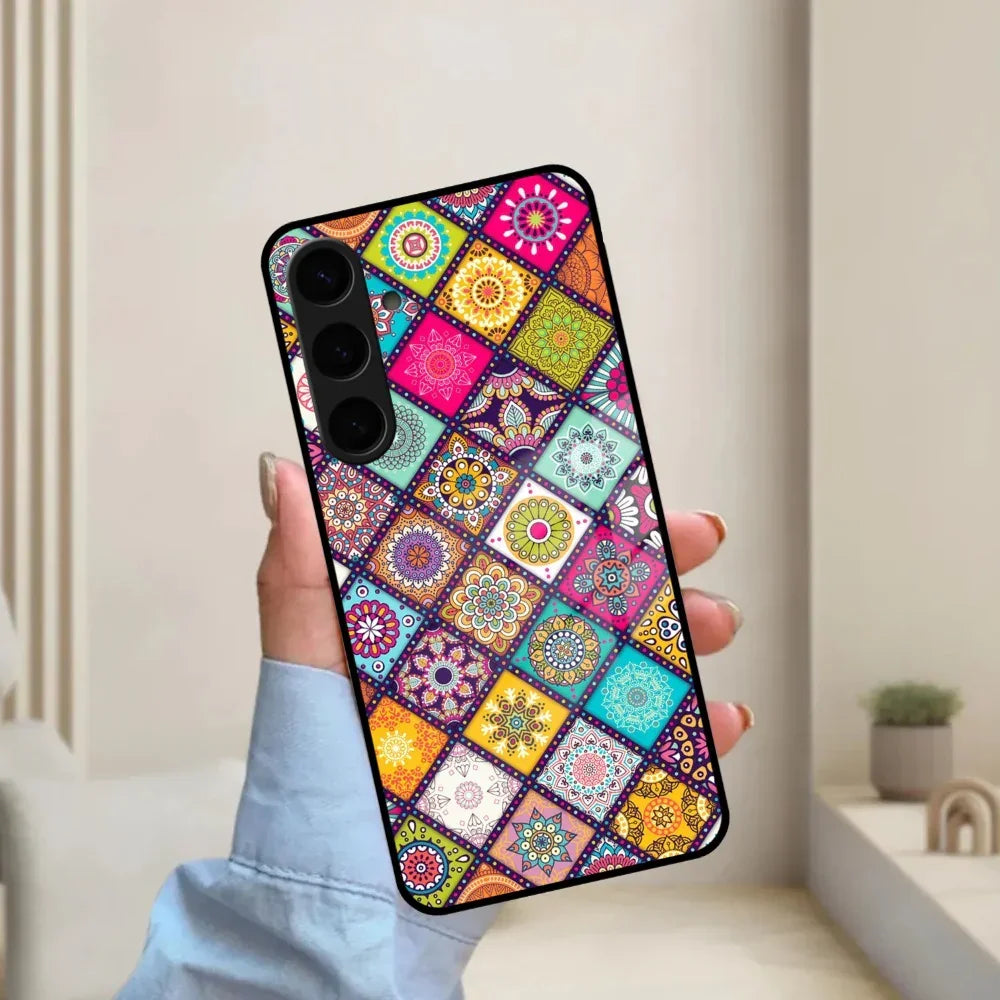 Mandala Glass Case Cover V2 For Samsung - ShopOnCliQ