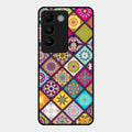 Mandala Glass Case Cover V2 For Vivo T3 5G