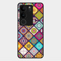 Mandala Glass Case Cover V2 For Vivo V29 5G