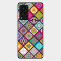 Mandala Glass Case Cover V2 For Vivo X60 Pro 5G
